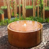 Corten Steel Fountain Basin