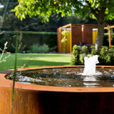 Corten Steel Fountain Basin