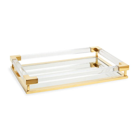 Jacques Glass Tray Available in 2 Sizes