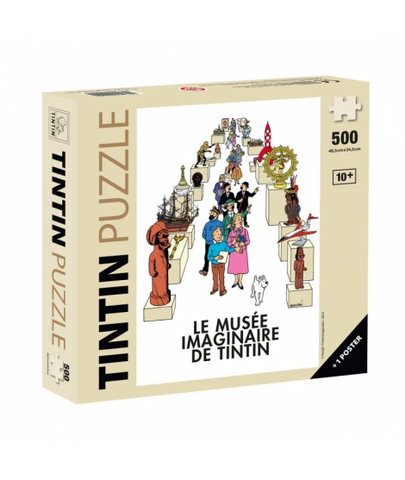 Imaginary Museum Tintin Puzzle (500 Pieces)