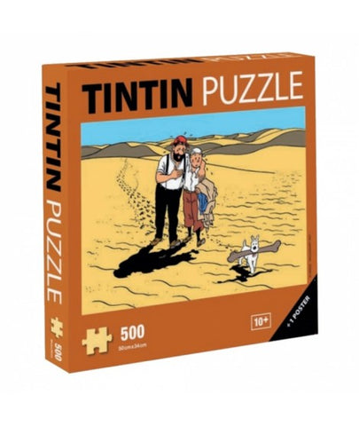 The Land of Thirst Tintin Puzzle (500 Pieces)