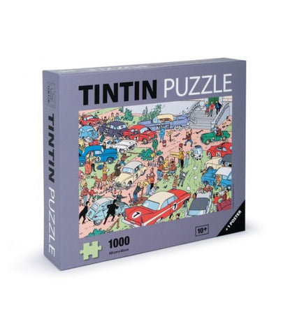 Tintin Puzzle Rallye 1000 Pieces