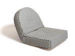 Reclining Pillow Lounger Available in 4 Colors - Lauren's Navy Stripe - Business&Pleasure - Playoffside.com