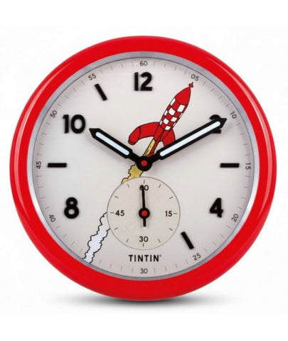 Tintin Red Wall Clock