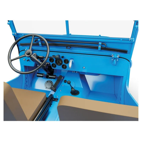 Tintin Blue Jeep Available in 2 Sizes