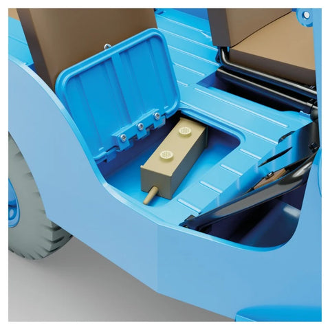 Tintin Blue Jeep Available in 2 Sizes