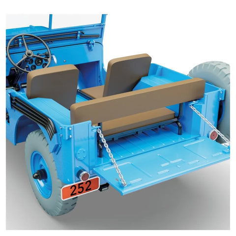Tintin Blue Jeep Available in 2 Sizes