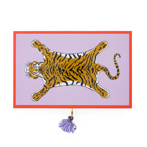 Tiger Lacquer Jewelry Box