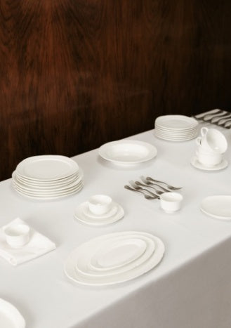 Porcelain Oval Plates