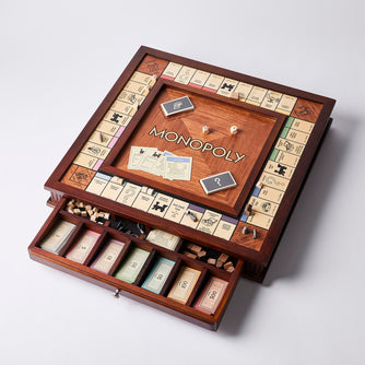 Wooden Monopoly Luxury Edition