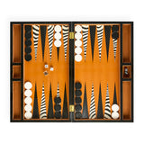 Zebra Backgammon Set