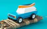 candylab - Iconic Cotswold Wooden Toy Car Available in 2 Colours - Blue - Playoffside.com
