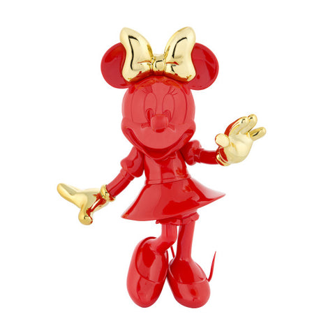 Minnie Welcome 60cm Figurine - Red & Gold - LeblonDelienne - Playoffside.com