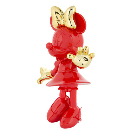 Minnie Welcome 60cm Figurine - Red & Gold - LeblonDelienne - Playoffside.com