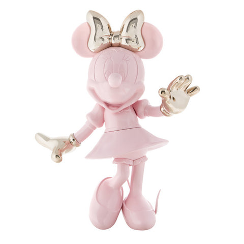 LeblonDelienne - Minnie Welcome 30cm Figurine - Pink & Silver - Playoffside.com