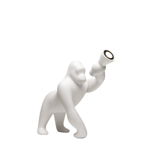 Kong XS Table Lamp Qeeboo Available in 7 Colors - Ivory - Qeeboo - Playoffside.com