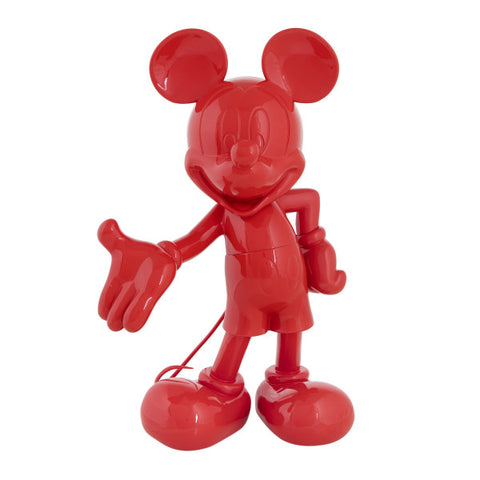 Mickey Welcome 60cm Figurine - Lacquered Red - LeblonDelienne - Playoffside.com