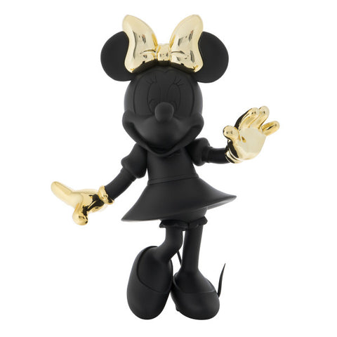 Minnie Welcome 30cm Figurine - Black & Gold - LeblonDelienne - Playoffside.com