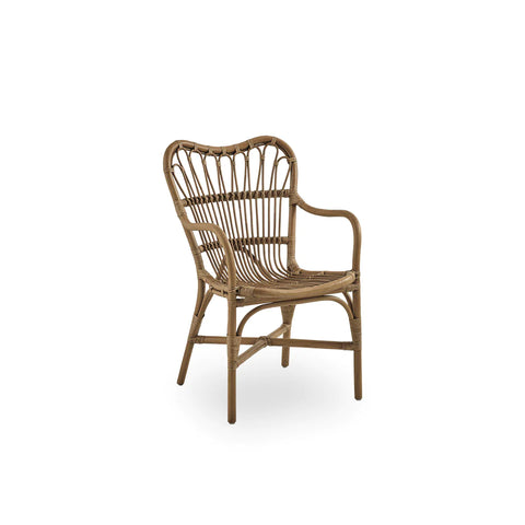 Margret Rattan Wicker Chair Available in 2 Colors