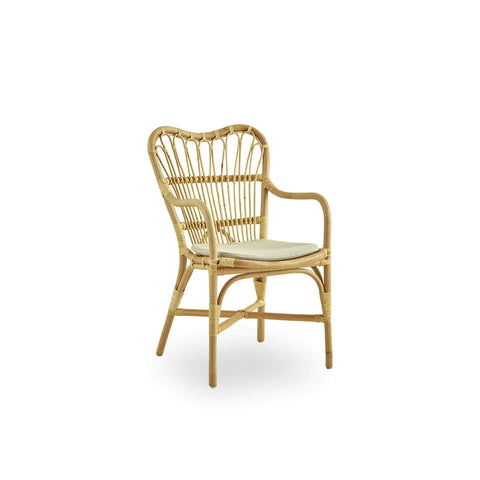 Margret Rattan Wicker Chair Available in 2 Colors