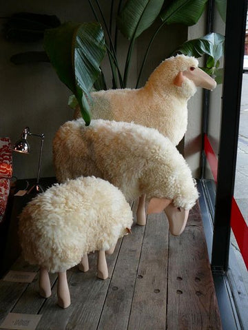 Buy Meier Germany Wooden White Grazing Lamb Sheep Nursery Decor