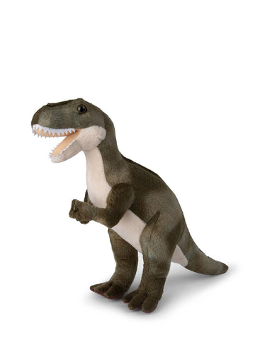 WWF T-Rex Green Teddy bear Available in 2 Sizes - 23 cm/ 9 inch - Bon Ton Toys - Playoffside.com
