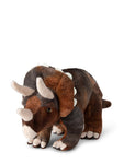 WWF Triceratops Brown/Beige Teddy bear - Default Title - Bon Ton Toys - Playoffside.com