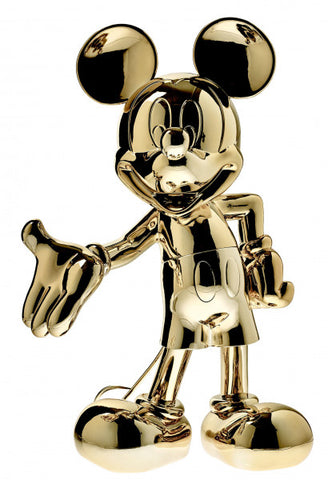 LeblonDelienne - Mickey Welcome 30cm Figurine - Gold - Playoffside.com