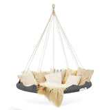 Classic Hanging Daybeds Available in 3 Colors & 2 Sizes - Medium / Charcoal - Tiipii - Playoffside.com