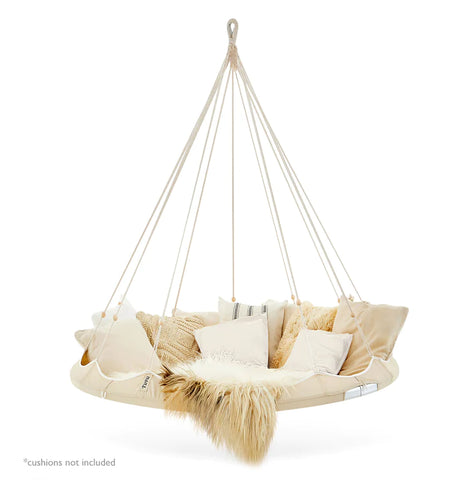 Classic Hanging Daybeds Available in 3 Colors & 2 Sizes - Medium / Natural white - Tiipii - Playoffside.com