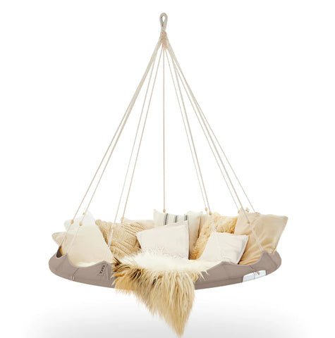 Classic Hanging Daybeds Available in 3 Colors & 2 Sizes - Medium / Taupe - Tiipii - Playoffside.com