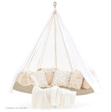 Deluxe Hanging Daybeds Available in 5 Colors & 2 Sizes - Large / Sand - Tiipii - Playoffside.com