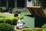 Chest'r  Luxury Outdoor Storage Box Available in 9 Colours and Personalisation - Dark Green / Personalisation - Tradewinds - Playoffside.com