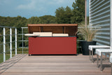 Chest'r  Luxury Outdoor Storage Box Available in 9 Colours and Personalisation - Rust / Standard Model - Tradewinds - Playoffside.com