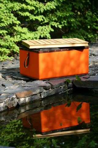 FRESH'R Outdoor Patio Cooler Personalisation Available & 14 Colours - Orange / Personalisation - Tradewinds - Playoffside.com