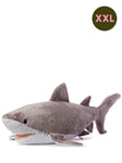 WWF Great White Shark Teddybear Available in 3 Sizes - 109 cm/ 43 inch - Bon Ton Toys - Playoffside.com