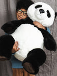WWF Panda sitting Available in 3 Sizes - 75 cm/ 29.5 inch - Bon Ton Toys - Playoffside.com