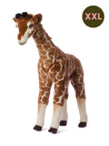 WWF Giraffe Teddy Bear Available in 2 Sizes - 75 cm/ 29.5 inch - Bon Ton Toys - Playoffside.com
