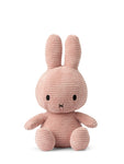 Pink Miffy Sitting Corduroy Available in 4 Sizes - 33 cm/ 13 inch - Bon Ton Toys - Playoffside.com