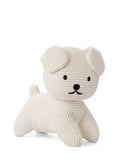 Snuffy Corduroy Offwhite Available in 2 Sizes - 30 cm/ 12 inch - Bon Ton Toys - Playoffside.com