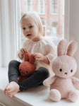 Miffy Corduroy Teddybear Available in 2 Sizes & 8 Colors - 33 cm/ 13 inch / Terra Cotta - Bon Ton Toys - Playoffside.com