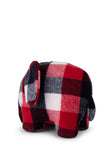 Red Checkered Elephant Corduroy - Default Title - Bon Ton Toys - Playoffside.com