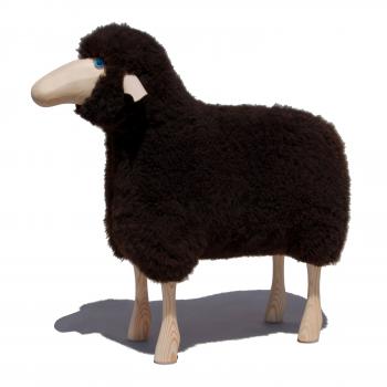 Curly Brown Decorative Sheep For Outdoors - Default Title - Meier Germany - Playoffside.com
