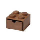 Lego 2x2 Wooden Desk Drawer Available in 2 Colors - Soap Treated - Room Copenhagen - Playoffside.com