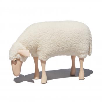 White Grazing Sheep Real Wool Available in 3 Sizes - Small/ Grazing - Meier Germany - Playoffside.com