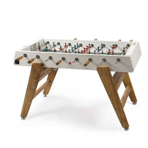 RS3 Wood Design Football Table - White - RS Barcelona - Playoffside.com