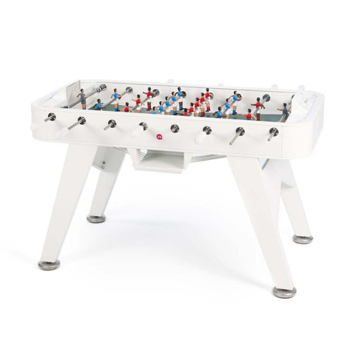 RS Barcelona - RS2 Luxury Metal Design Outdoor Football Table - White - Playoffside.com
