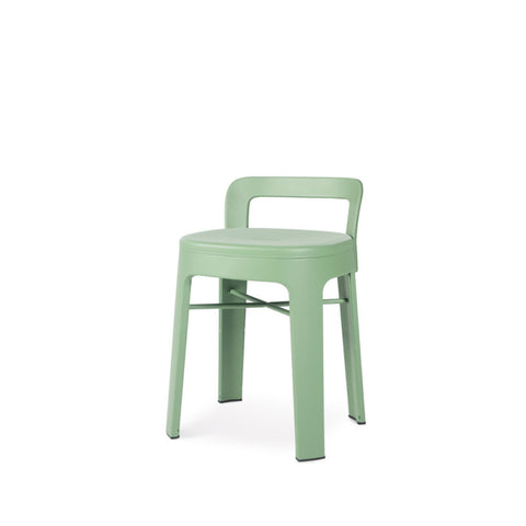Ombra Stool Small - With backrest / Green - RS Barcelona - Playoffside.com
