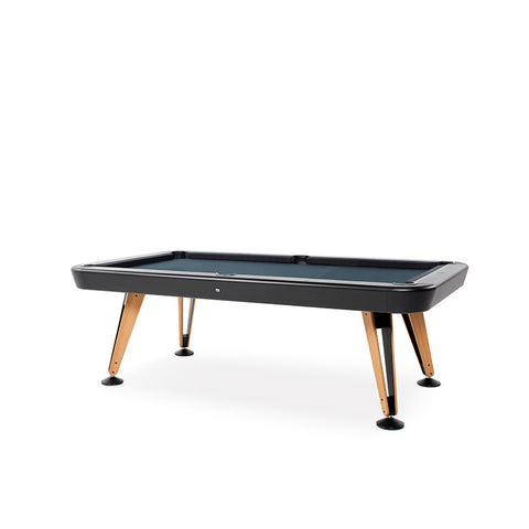 RS Barcelona - Diagonal Luxury Design Pool Table 7" - Outdoor - Black - Playoffside.com