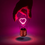 Suck UK - Cordless and Portable Heart Shape Lightbulb - Default Title - Playoffside.com